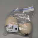 Bear Breast Pump Hands Free, Wearable Breastfeeding Pumps Strong Suction Low Noise, 4 Modes& 9 Levels Electric Breast Pump Portable, 19/21/24mm Insert Flange, 2 Packs (Pink)