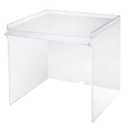 Acrylic Draft Shield Dust Cover for Lab Equipment or Office Use 18x18x18 Inches Large