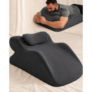 TAFFY'S Oversized Wedge Pillow, Extra-Firm Foam Body Pillow, X-Large