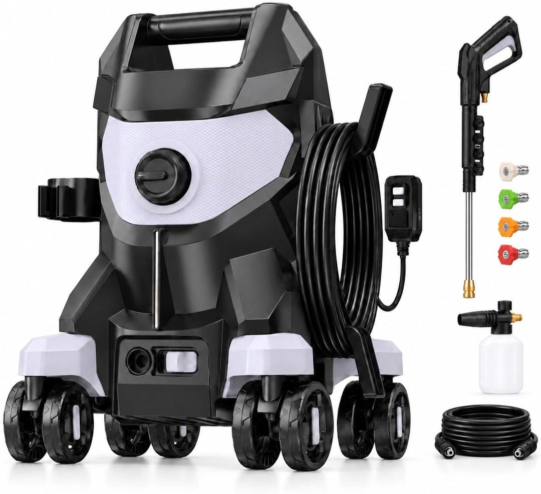 Pressure Washer,3800 Max.PSI Power Washer with 35-ft GFCI Cord
