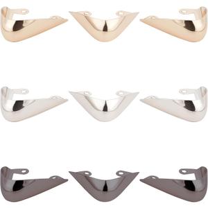 GORGECRAFT 6PCS 3 Colors Metal Shoes Pointed Protector Hollow High Heels Toe Cap Elegant High Heels Tip Cover Durable Shoes Tips Cap for Shoes Protection Repair Decoration