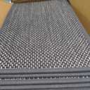 Seloom Linen Non Slip Stair Treads Carpet for Wooden Steps Indoor, Peel and Stick Carpet Stair Tread for Wood Stairs, Machine Washable Stair Runners for Pets, 15 Pack, Black (9" x36")