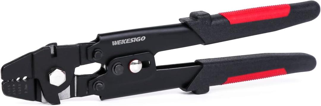 Wire Rope Swager Wire Rope Swaging Tool for Crimping Fishing Lines Up To 2.2mm 3/32inch (WKS-711)