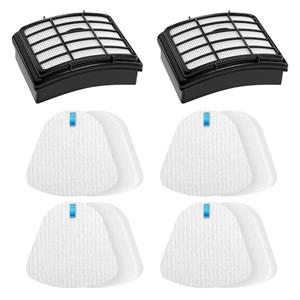 2 + 4 Pack Filters for Shark Vacuum Navigator Lift Away Filter Replacement ZU503AMZ NV350 NV351 NV352 NV355 NV356E NV357 NV360 NV370 UV440 UV540, Parts XFF350 XHF350