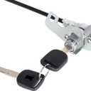 WFLNHB Left Driver Door Lock Cylinder Cable 72185-TF0-G01 Replacement for Honda Fit 2009-2011 72185TF0G01