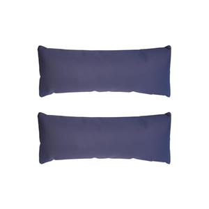 Aqua Outdoors Inside Pool Lounger Headrest Pillow, in Water Sun Shelf Chaise Cushion, Great for Tanning on Baja Ledge or Poolside Sundeck(Navy,Two)