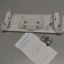 Charging Dock for Meta Quest 3, VR Magnetic Charging Station with LED Light Indicator for Oculus Quest 3, Charger Display Stand with 2 Rechargeable Batteries, White