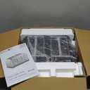 Black Toaster 2 Slice, Extra Wide Slot Toaster for Bagels, Bread, Waffles, 7 Shade Settings, 4 Main Functions, Removable Crumb Tray, 900 Watts Toasters, Black Stainless Steel