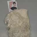 Colonial Wigs for Women White Victorian Court Vintage Wig Baroque Fluffy Beehive Wigs Halloween Costume Party Dress Wig