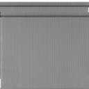 2 Pack Outdoor Patio Roller Shades, 95" W x 79" L Roll Up Patio Shade, Sun Shades for Porch Balcony Backyard Gazebo Pergola, Fade Resistant & Easy Clean Gray