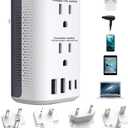 Voltage Converter Us to Europe, 220v to 110v Power Combo, Transformer for Curly Hair Dryer, European Plug Converter 2300w Travel Adapter Worldwide, Step Down European Converter.