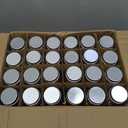Pack 2oz Mason Jar with Silver Lid for Honey Jam Spice Pack of 24 Sets