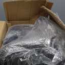 JANUS Golf Travel Bag Hard Case with Support Frame for Hands-Free 360 Spinner Wheels, Travel Bag for Airlines, ABS Hard Shell, Easy to Fold, Hand-Carry Option (Black)