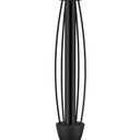 Black Paper Towel Holder Countertop, One-Handed Tear, Stainless Steel, Weighted Base, Ring Paper Towel Holder Stand with Ratchet System for Kitchen Farmhouse Essentials Decor