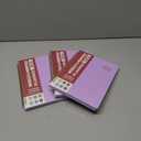 3 x 2026 Planner, Weekly and Monthly Calendar Planner, January 2026 - December 2026, Hardcover 2026 Calendar Book with Tabs For Women & Men, Inner Pocket, Spiral Bound, Perfect for Office Home School Supplies - A5 (6.3" x 8.5"), Purple