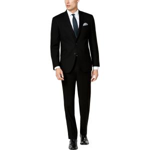 Kenneth Cole Reaction Slim Fit Suit, Black, 42R | Performance fabric