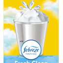 Glad OdorShield Small Trash Bags, Febreze Fresh Clean, 4 Gal, 26 Ct (Package May Vary)
