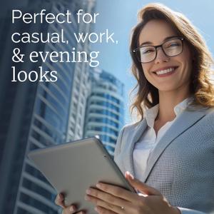 CCVOO Reading Glasses for Women/Men, Eyeglasses, Blue Light Readers for Women/Men, Computer Eye Glasses, Cheaters, Magnification Strength: 1.25 x