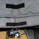 150L Laundry Hamper with Wheels, Rolling Laundry Basket with Metal Frame and Removable Bag, Large & Tall Dirty Clothes Hampers for Bedroom Aesthetic, Laundry Room, Bathroom, Dorm-Grey (40GAL)