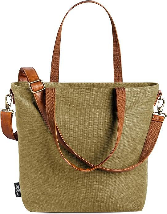 Simple Modern Canvas Tote Bag for Women