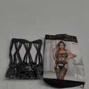 Women Fishnet Bodysuits Stocking Sleepwear Lingerie for Couple Dating Nightwear Lace Cut Out Sexy See-Through Leotard