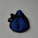 Zacro Comfort Bike Seat Cushion - Padded Gel Cover for Exercise, Mountain & Road Bikes, Universal Fit for Peloton & Stationary Bikes, Blue