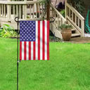 Garden Flag Stand,Metal Garden Flag Holder 17"