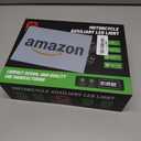 Kewig Motorcycle Auxiliary LED Lights Kits Driving Spotlights, 60W 5000LM Driving Offroad Light, White/Amber Combo Beam Light Waterproof Work Lights for Trucks Jeep ATV UTV Motorcycle