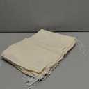 25 Packs Cotton Drawstring Strainer Filter Bags for Soup Nut Milk Tea and Coffee Grounds Reusable Bags for Household Use 13.5x10"