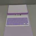 Keyboard Case for Samsung Galaxy Tab A9+/Plus 11 2023(SM-X210/X216/X218),Case with Keyboard for Samsung Tab A9+ with S Pen Holder,Detachable Bluetooth Keyboard for Galaxy A9 Auto Wake/Sleep,Purple