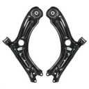 2PCS Front Lower Control Arm w/Bushing Compatible with 2011-2018 Volkswagen Jetta, Replace RK621949 RK621950