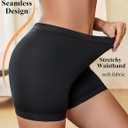 Avidlove Women's Slip Shorts for Under Dresses Seamless Under Shorts Smooth Shaping Boyshorts Panties Anti Chafing Underwear (Black, M)