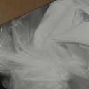 10 Pack 90 x 132 Inch White Rectangle Tablecloth, Polyester Fabric Washable Table Cloth for Home, Party, Wedding or Restaurant Use.