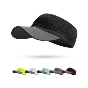 IGtrek Lightweight&Breathable&4-Way Stretch Running Visor hat for Women Men, Portable Sunproof Cool Sports hat for Spring Summer (Blue)