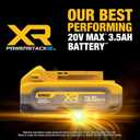 DEWALT 20V MAX XR POWERSTACK 3.5 Ah Power Tool Battery (DCBP320)