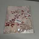 XUNLURY Vintage Christmas Wall Art Prints Unframed Set of 4, Rustic Christmas Wall Decor, Retro Xmas Santa Reindeer Luggage Journal Artwork Pictures for Home Living Room Bedroom, 8x10