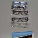 Gaoye Reading Glasses Men/Women, Eyeglasses, Blue Light Readers for Men/Women, Computer Eye Glasses, Cheaters (A2-5 Pack Mix Color)