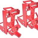 2Pcs Wall Jack, Rated Up to 1,000 lbs, Use with 1.5'' x 3.5'' Fir Poles and 1'' Od Steel Pipe, Portable Cast Iron Wall Jacks for Framing, Lifting Wall Beams