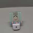 Happy Easter Night Light Plug into Wall, Easter Bunny and Colorful Eggs Dusk to Dawn Night Light, 0.5w Energy Saving Sleep Friendly for Kids Boys Girls Home Decor