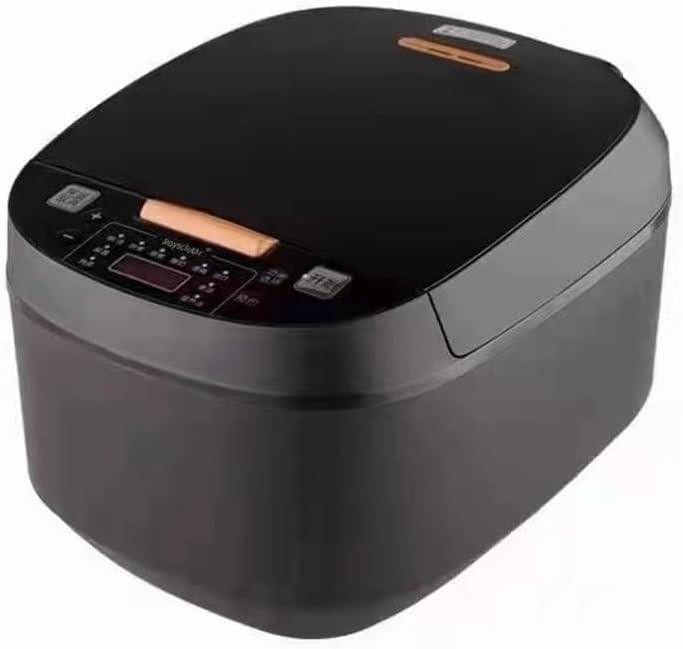 Electric Rice Cooker Household Kitchen Cooker 4-5 Small Food Warmer Steamer 5L (26*36*20.5CM)
