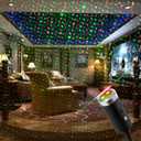 USB Star Light Sound Activated Projector, 3 Colors + 9 Lighting Effects, Aevdor Auto Roof Star Romantic USB Night Light for Bedroom, Car, Party, Ceiling and More- Plug and Play (Red & Green)