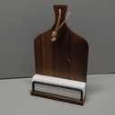 Cookbook Stand for Kitchen Counter Wood Adjustable Recipe Book Holder Stand iPad Rustic Holder Thanksgiving Day Christmas Gift for Mother, Grandma, Women