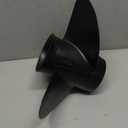 9.9 x 12 Aluminum Outboard Boat Propeller for Tohatsu & Mercury Engines 25-30HP, 10 Spline Tooth, 3R0B64525-0, Compatible with Tohatsu & Mercury 25HP 30HP, RH