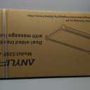 Walking Pad Treadmill, Anylife Incline Walking Pads Under Desk 330lb Capacity, 2.5HP Portable Treadmills for Home, Compact Treadmill Small Running Pad with LED Display, Remote Control, White Black