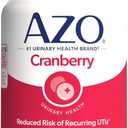 AZO Cranberry Supplement, Made with Concentrated Whole Fruit Cranberry Powder to Help Cleanse and Protect the Urinary Tract*, Sugar Free Cranberry Pills, Non-GMO, 100 Soft gels