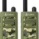 Cobra HE150 G - Kid Friendly Walkie Talkies - 16-Mile Range, 2 Channels Two-Way Radio Set, Green, (2-Pack)