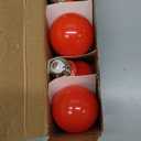 LED Red Light Bulb, A19 9W (60W Equivalent) Red Colored Light Bulb Outdoor, E26 Base Red LED Lights for Party Decoration, New Year, Porch, Home Lighting, Christmas Light Bulbs, Wedding, Bar, 4 Pack