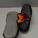 LongBay Mens Bootie Slippers with Memory Foam Indoor Outdoor Warm House Shoes Sport Lounge Camping Boots (13-14, Grey)