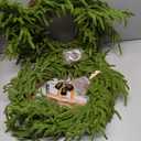 Christmas Wreaths for Front Door, Pack Of 2, 18"