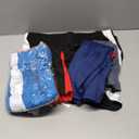 Liberty Imports 5 Pack Men's Quick Dry Athletic Basketball Shorts 9" Inseam with Pockets, Activewear for Workout Gym Running (XX-Large, Navy/Gray/Black/Sky Blue/Red)